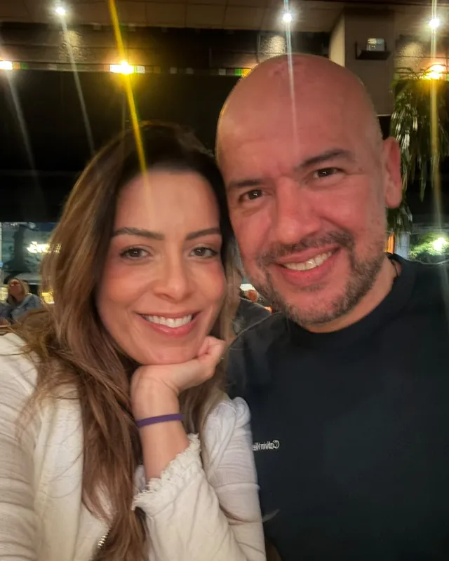 Aline e Daniel juntos